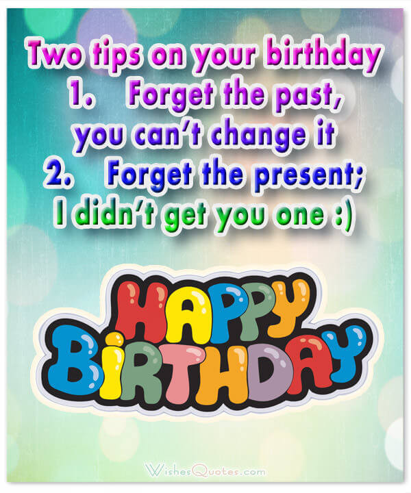 Best ideas about Funny Happy Birthday Messages
. Save or Pin Funny Birthday Wishes for Friends and Ideas for Maximum Now.