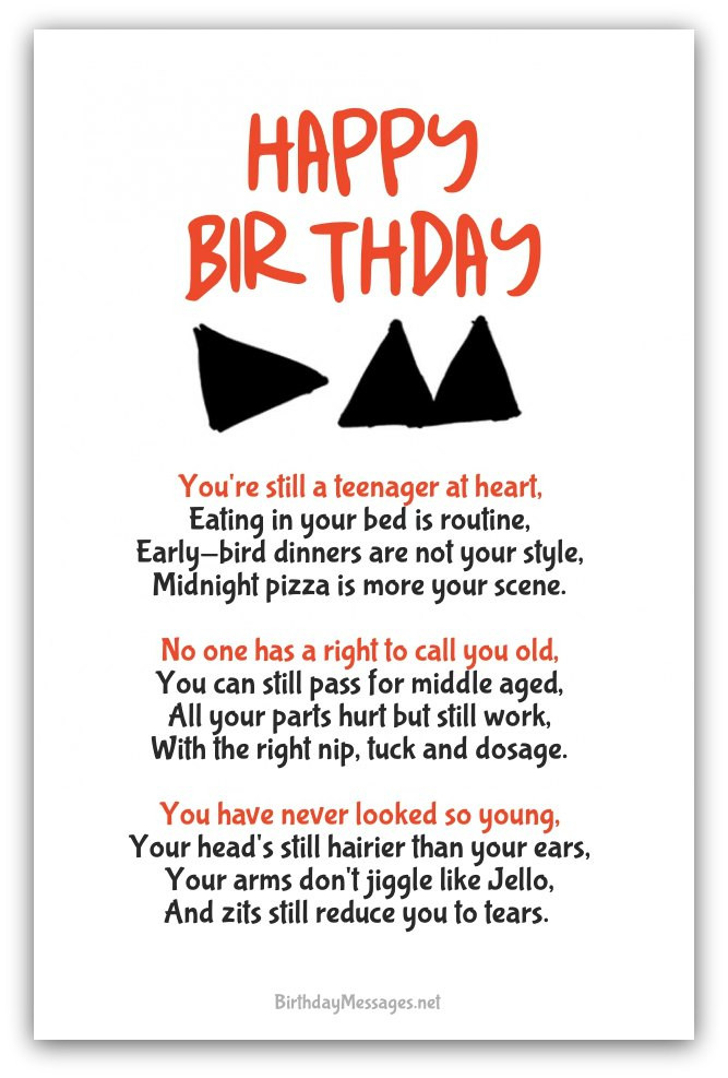 Best ideas about Funny Happy Birthday Poem
. Save or Pin Funny Birthday Poems Funny Birthday Messages Now.