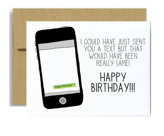 Best ideas about Funny Happy Birthday Text
. Save or Pin Funny happy birthday card iphone text message by Now.