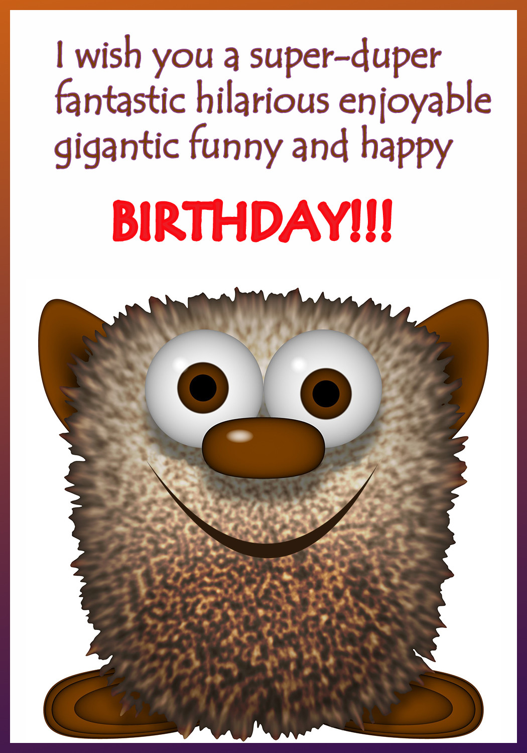 Best ideas about Funny Happy Birthday Video
. Save or Pin Funny Printable Birthday Cards Now.