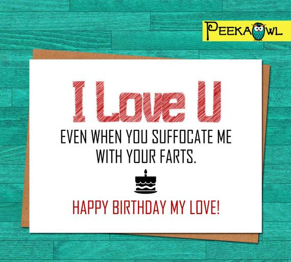 Best ideas about Funny Husband Birthday Cards
. Save or Pin Instant Download Funny Birthday Card Boyfriend Husband Now.