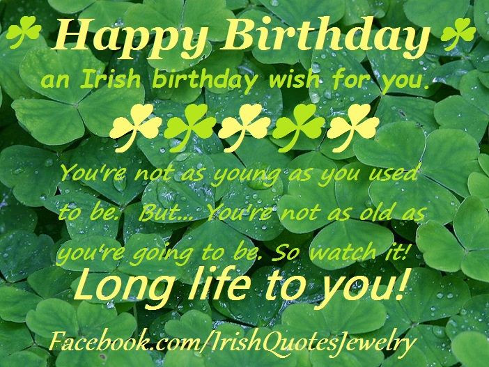 Best ideas about Funny Irish Birthday Wishes
. Save or Pin An Irish Birthday Wish Happy Birthday event Now.