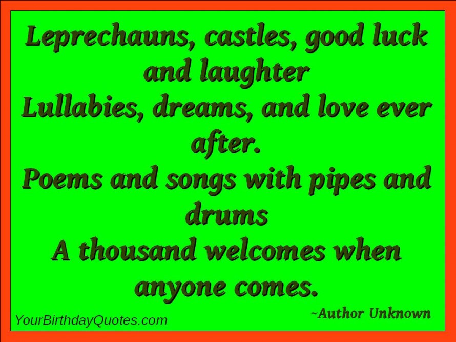 Best ideas about Funny Irish Birthday Wishes
. Save or Pin Funny Irish Birthday Quotes QuotesGram Now.