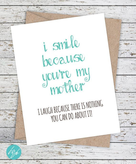 Best ideas about Funny Mom Birthday Quotes
. Save or Pin Funny Mother s Day Card Mom Birthday Card I by Now.
