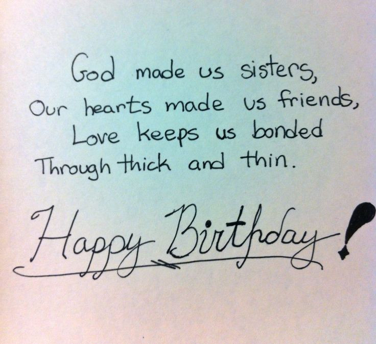 Best ideas about Funny Sister Birthday Quotes
. Save or Pin Happy Birthday To My Sister s and Now.