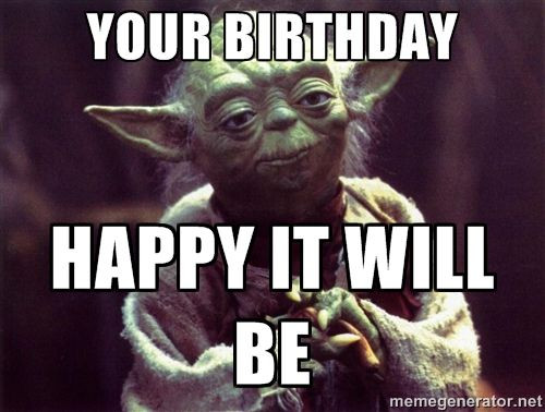 Best ideas about Funny Star Wars Birthday Memes
. Save or Pin 12 best images about Yoda Quotes on Pinterest Now.