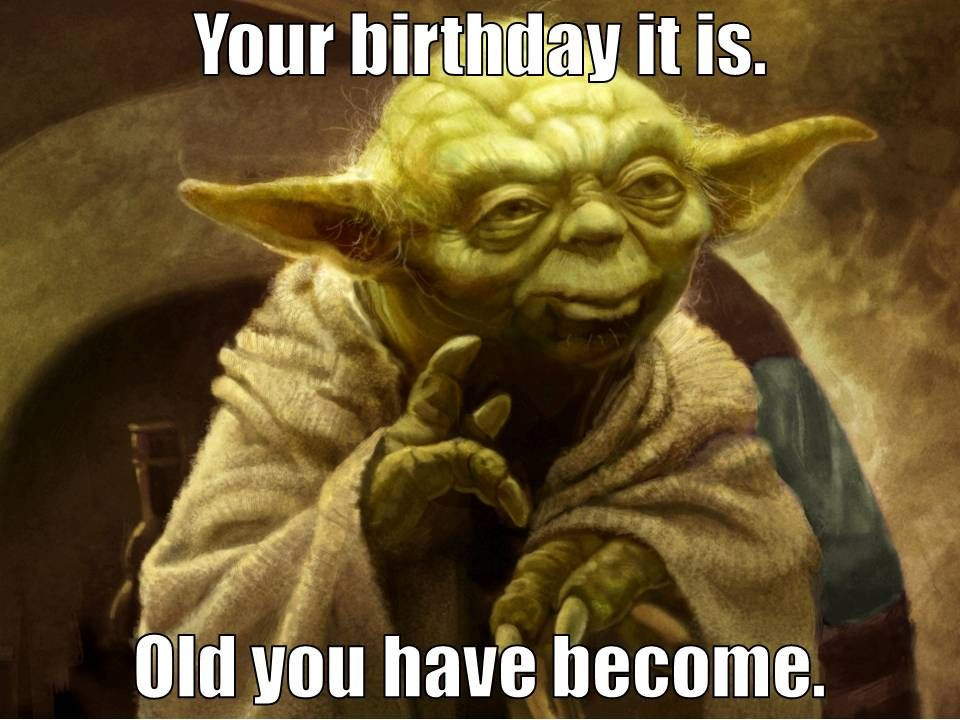 Best ideas about Funny Star Wars Birthday Memes
. Save or Pin Yoda birthday greeting … Star wars Now.