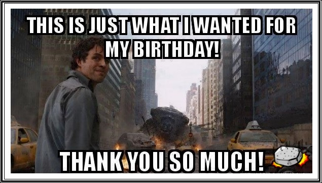 Best ideas about Funny Thank You For Birthday Wishes
. Save or Pin Funny Birthday Thank You Meme Quotes Now.