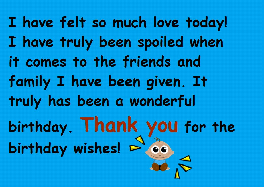 Best ideas about Funny Thank You For Birthday Wishes
. Save or Pin Thanks for the Birthday Wishes Notes and Quotes Now.