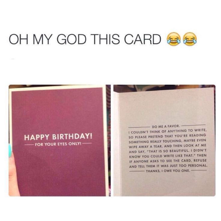 Best ideas about Funny Things To Write In A Birthday Card
. Save or Pin 25 best ideas about Funny Birthday Gifts on Pinterest Now.