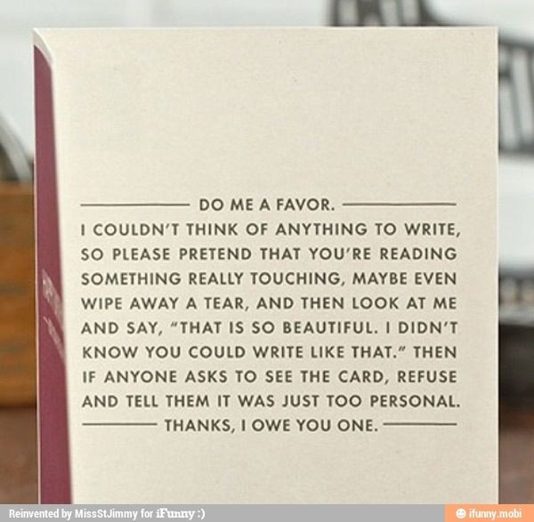 Best ideas about Funny Things To Write On A Birthday Card
. Save or Pin This what I m writing in all my cards from now on Now.