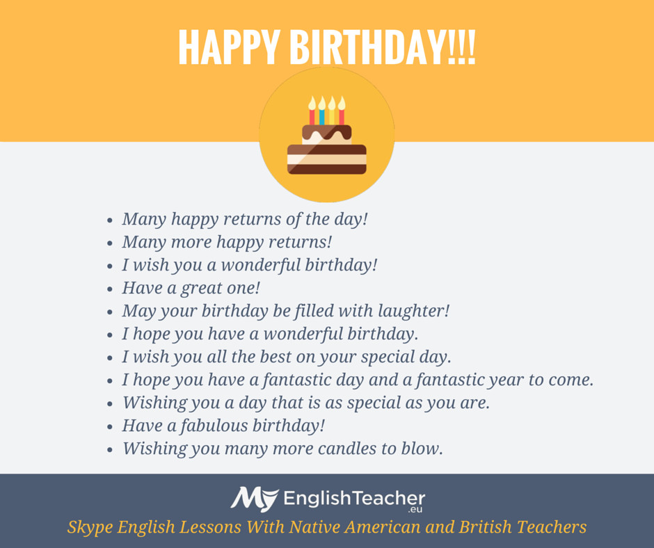 Best ideas about Funny Ways To Say Happy Birthday
. Save or Pin Other Ways to Say HAPPY BIRTHDAY 🎉🍰🎁 MyEnglishTeacher Now.