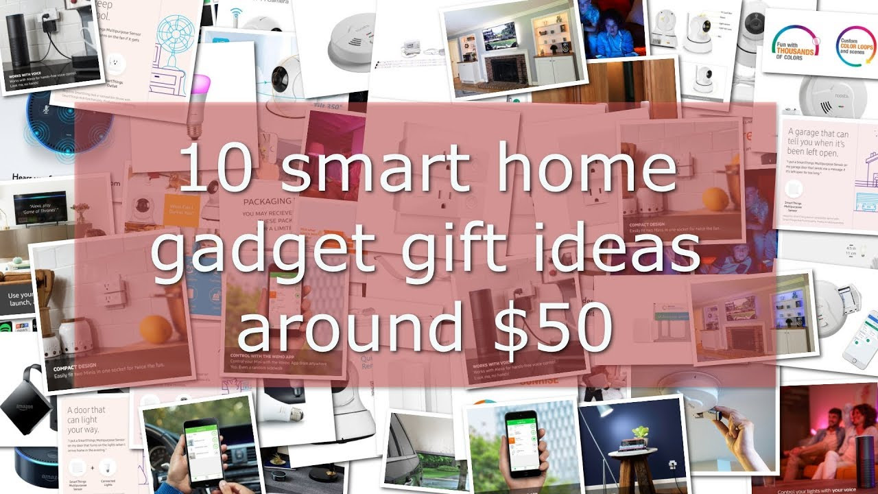 Best ideas about Gadget Gift Ideas
. Save or Pin 10 smart home gad t ideas around $50 Now.