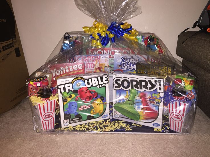 Best ideas about Game Night Gift Basket Ideas
. Save or Pin Family game night t basket Great ideas Now.