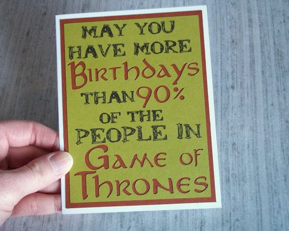 Best ideas about Game Of Thrones Birthday Card
. Save or Pin 27 Items Every Die Hard "Game Thrones" Fan Should Own Now.
