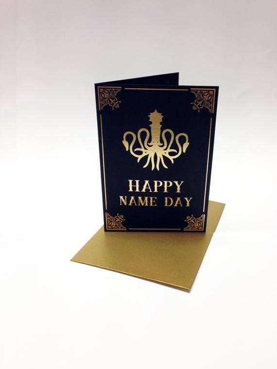 Best ideas about Game Of Thrones Birthday Card
. Save or Pin Game of Thrones inspired birthday card with the House Greyjoy Now.