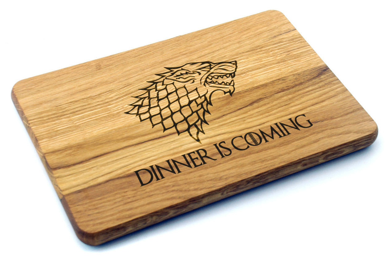 Best ideas about Game Of Thrones Gift Ideas For Him
. Save or Pin Cutting Board Game of Thrones Gift Birthday Gift Gift for Now.