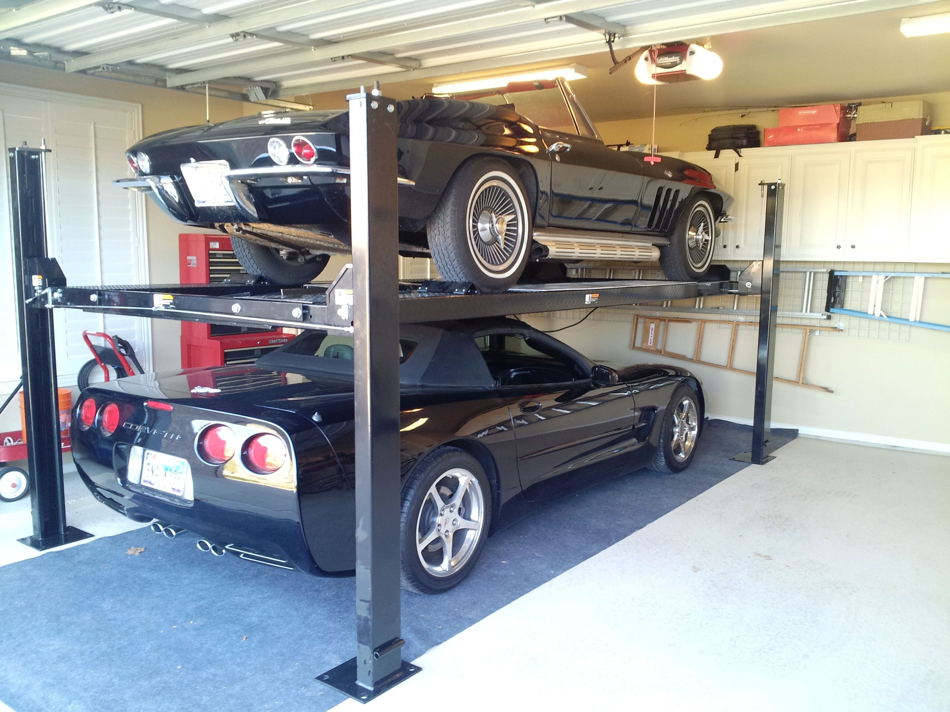 Best ideas about Garage Car Lift Storage
. Save or Pin Pin by Zach Crenshaw on For the Garage Now.