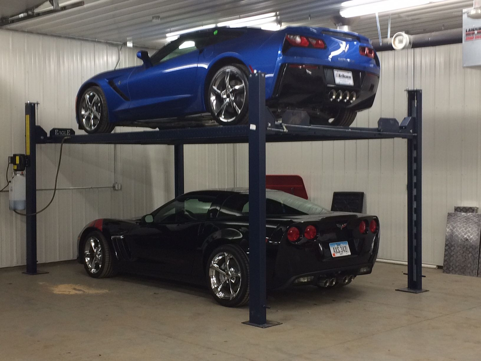 Best ideas about Garage Car Lift Storage
. Save or Pin We find better custom garage parking & storage solutions Now.