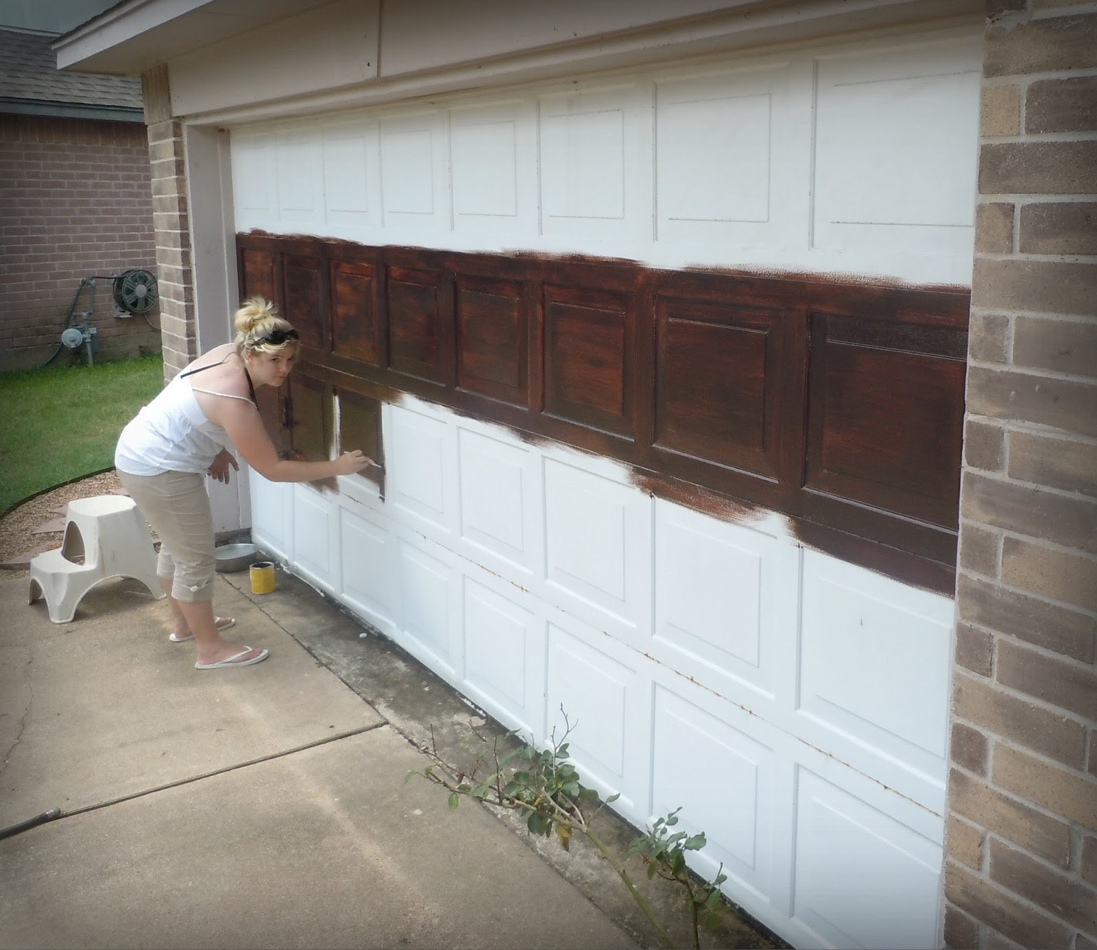 Best ideas about Garage Doors Repair DIY
. Save or Pin Made To Love diy Faux Wooden Garage Door Now.