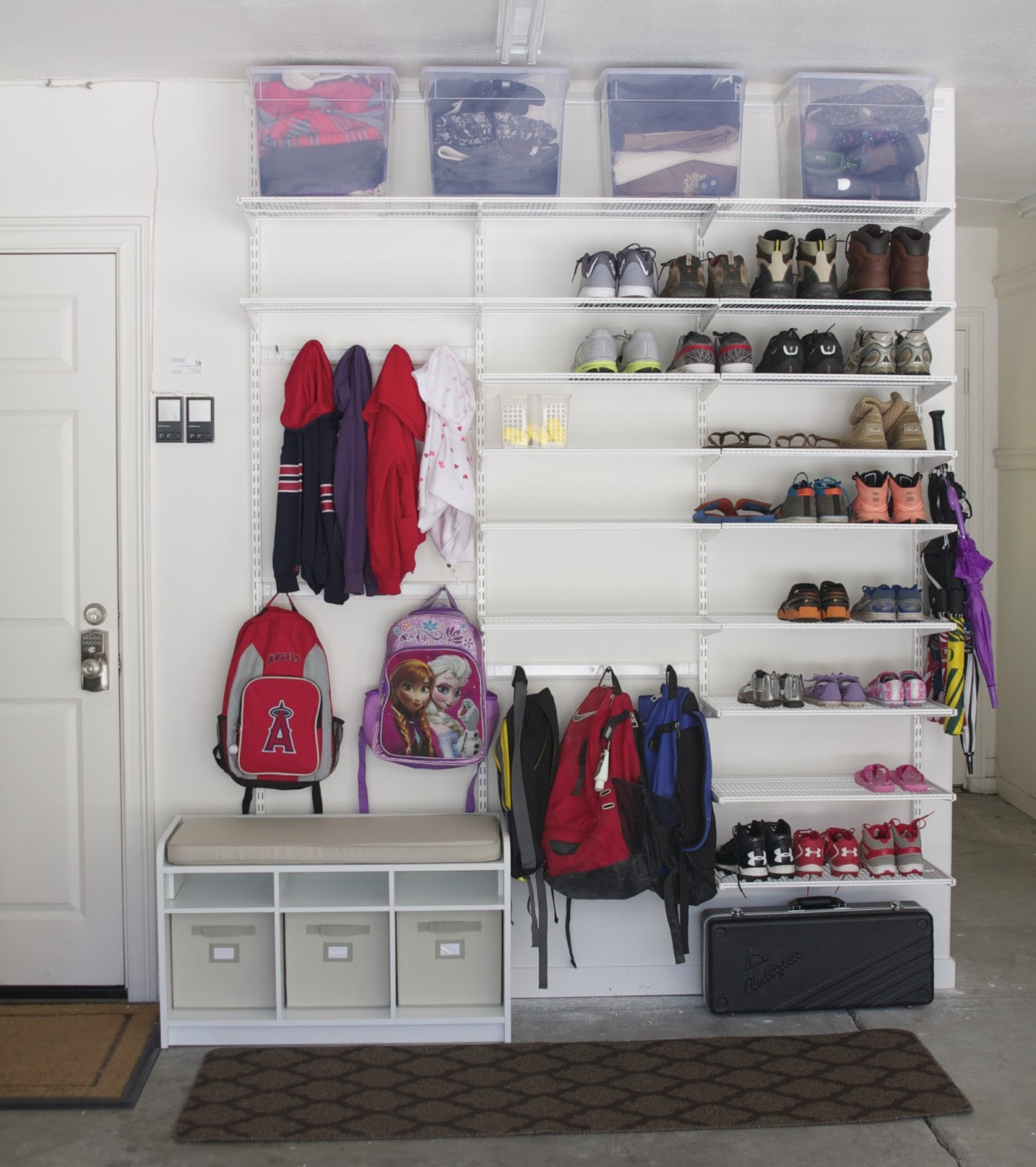 Best ideas about Garage Shoe Storage
. Save or Pin Operation Organization Sam from Simply Organized Garage Now.