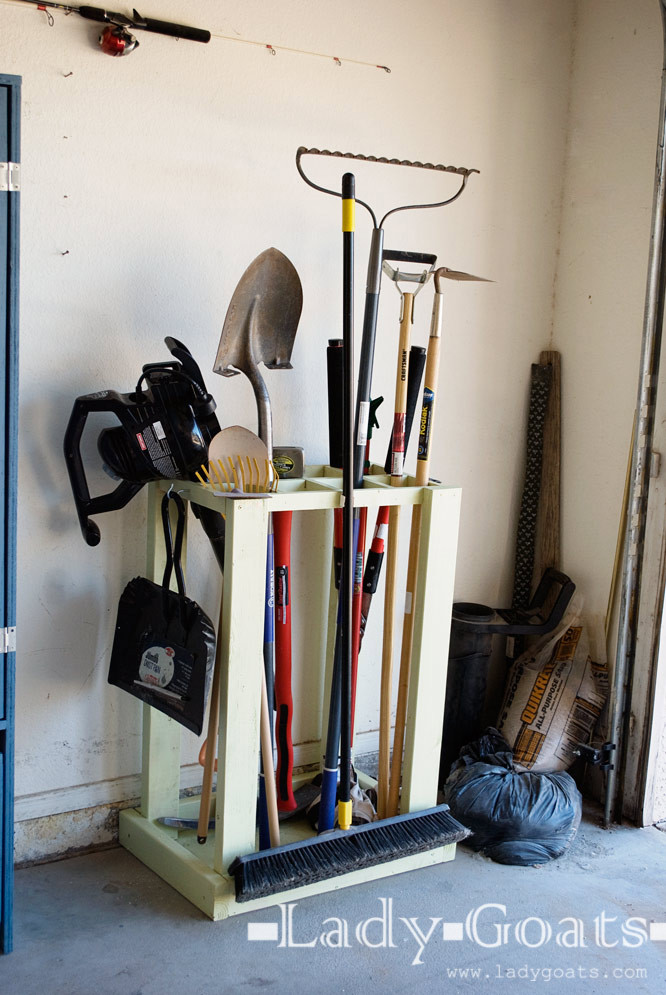 Best ideas about Garage Tool Organizer DIY
. Save or Pin Tool Storage Yard Tool Storage In Garage Now.