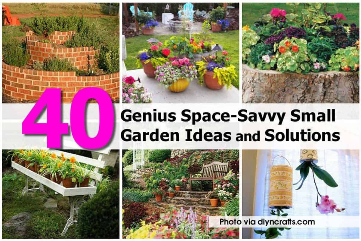 Best ideas about Garden Ideas For Small Gardens
. Save or Pin 40 Genius Space Savvy Small Garden Ideas and Solutions Now.