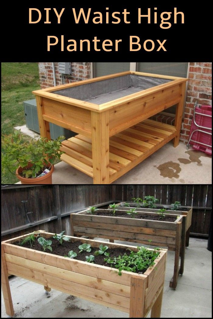 Best ideas about Garden Planter Boxes DIY
. Save or Pin DIY Waist High Planter Box Tips for the garden Now.