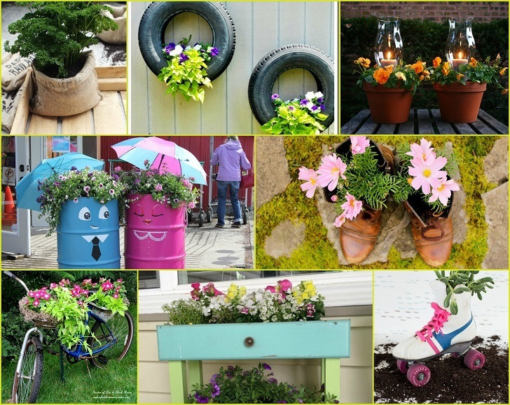 Best ideas about Garden Planter Ideas
. Save or Pin 40 Inventive DIY Garden Planters That Will Transform Your Now.
