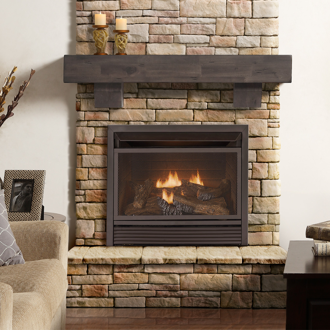 Best ideas about Gas Insert Fireplace
. Save or Pin 26K BTU Dual Fuel Vent Free Gas Firebox Insert Fireplaces Now.