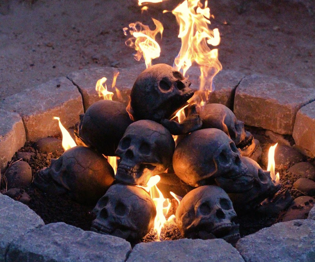 Best ideas about Gas Logs For Fireplace
. Save or Pin Skull Gas Fireplace Logs Now.