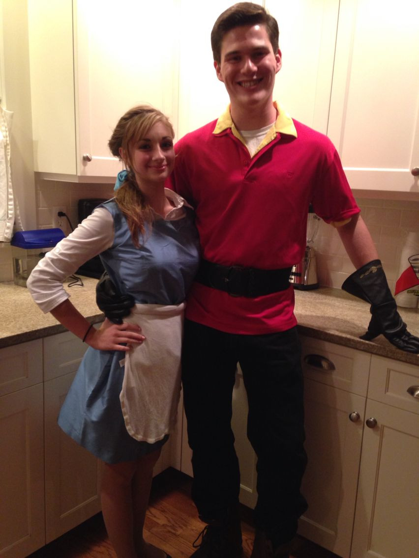 Best ideas about Gaston Costume DIY
. Save or Pin Belle and Gaston home made costumes Now.