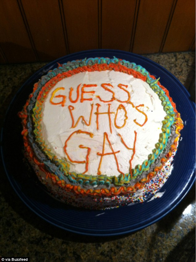 Best ideas about Gay Birthday Cake
. Save or Pin Say it with cake The shocking not so sweet messages that Now.