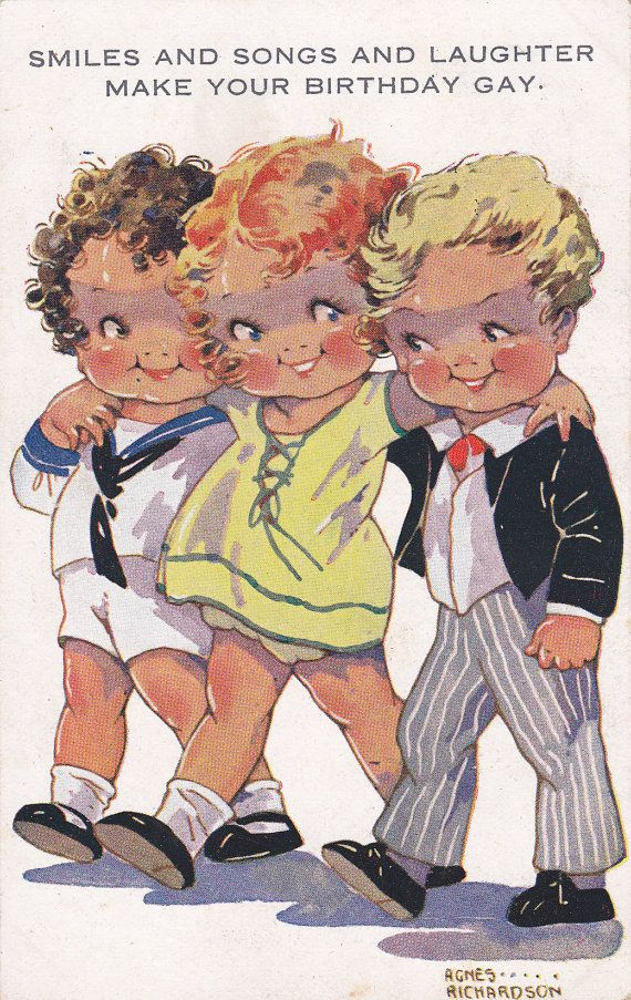 Best ideas about Gay Birthday Card
. Save or Pin 2440 best images about Vintage miscellaneous greeting Now.