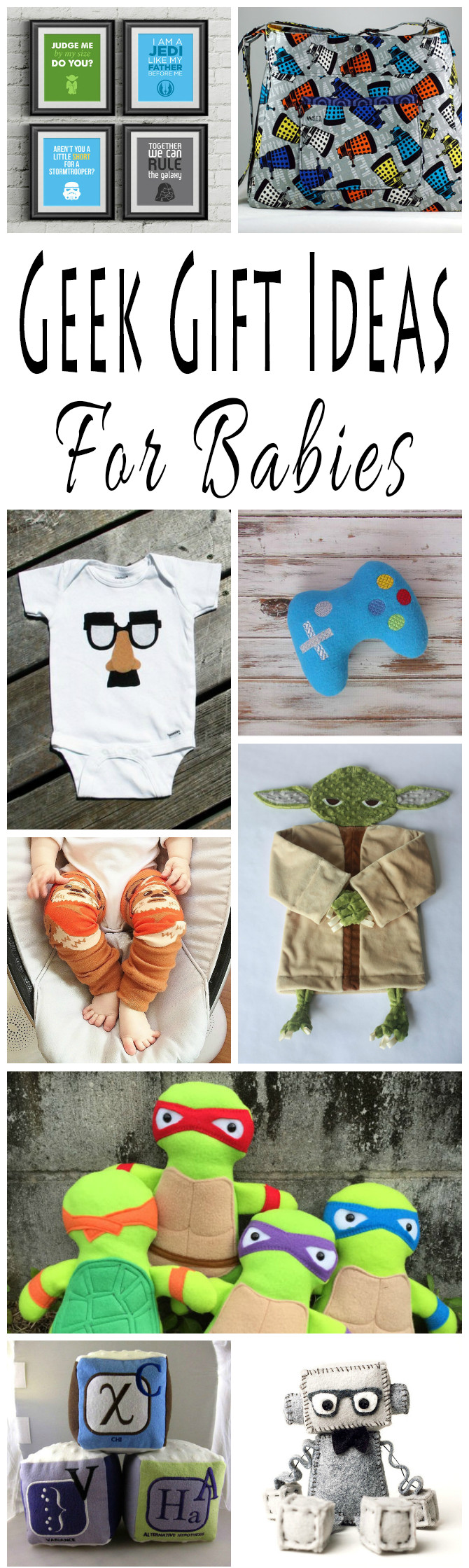 Best ideas about Geek Gift Ideas
. Save or Pin 25 Adorkable Geek Gift Ideas For Babies Now.
