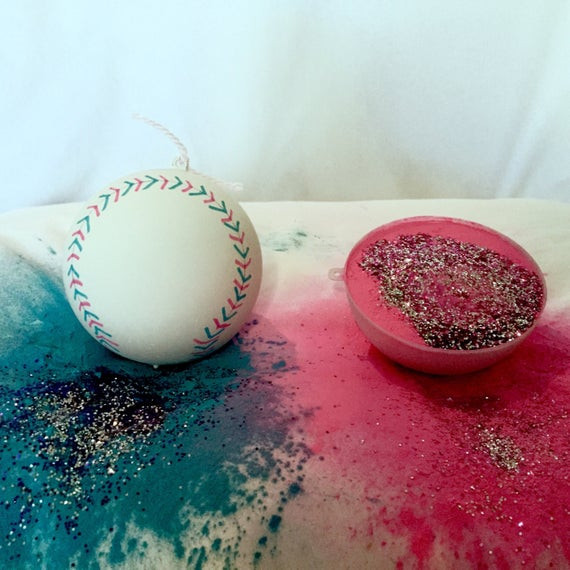 Best ideas about Gender Reveal Baseball DIY
. Save or Pin 2 Baseball Gender Reveal Balls Pack Custom binations and Now.