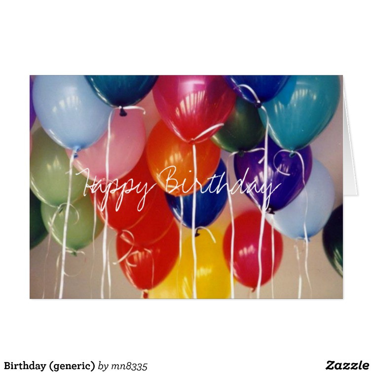 Best ideas about Generic Birthday Wishes
. Save or Pin Birthday generic card Now.