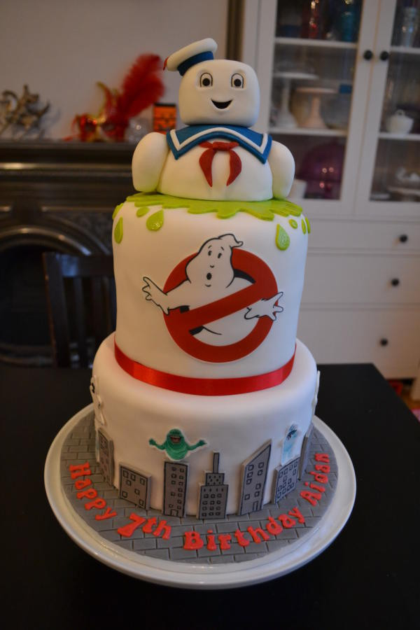 Best ideas about Ghostbusters Birthday Cake
. Save or Pin Ghostbusters Stay Puft Birthday Cake cake by Klis Cakery Now.