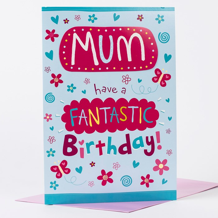Best ideas about Giant Birthday Card
. Save or Pin Giant Birthday Card Special Mum Now.