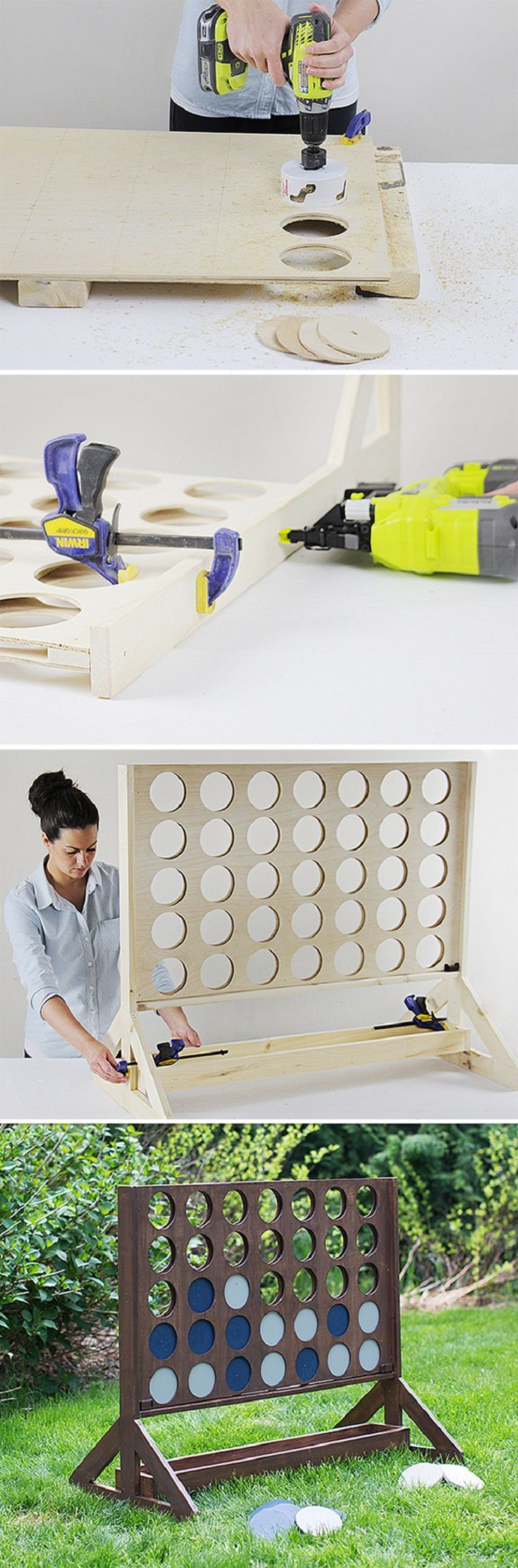 Best ideas about Giant Connect Four DIY
. Save or Pin 25 best ideas about Outdoor checkers on Pinterest Now.