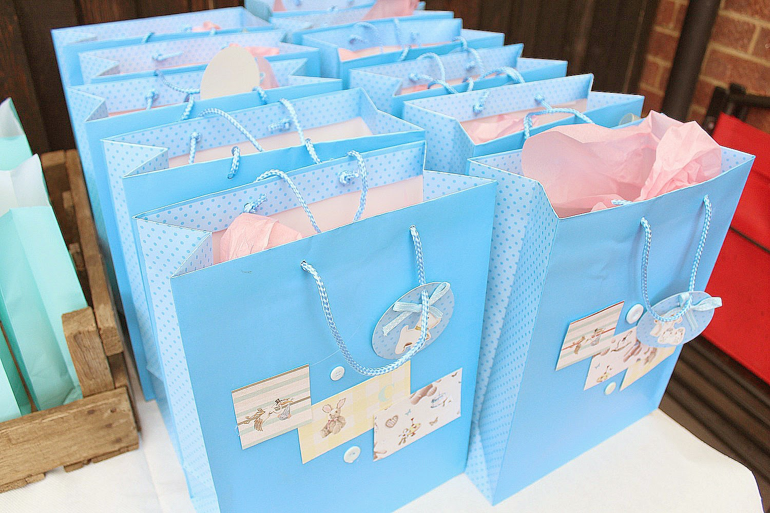 Best ideas about Gift Bag Ideas For Baby Shower
. Save or Pin The Baby Shower Dolly Bow Bow Now.