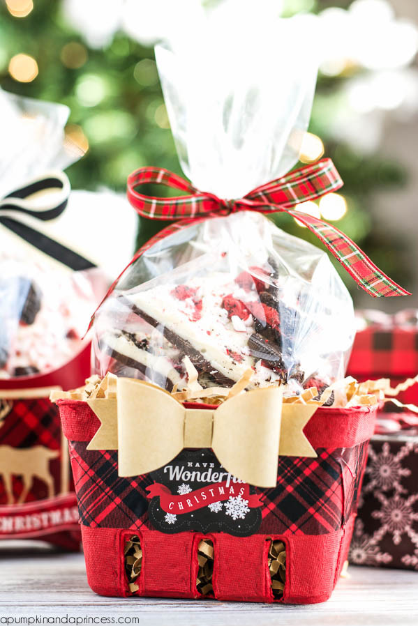 Best ideas about Gift Basket Wrapping Ideas
. Save or Pin Oreo Peppermint Bark Food Gift Wrapping Ideas A Now.