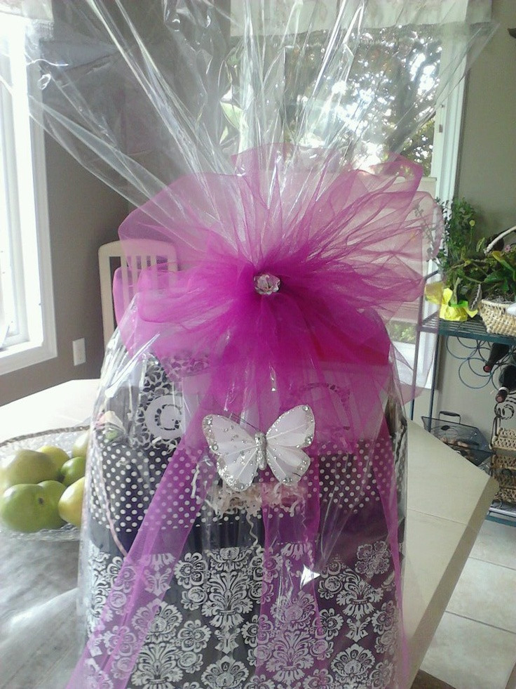 Best ideas about Gift Basket Wrapping Ideas
. Save or Pin 35 best images about t baskets on Pinterest Now.