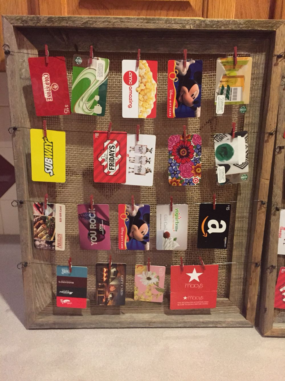 Best ideas about Gift Card Displays Ideas
. Save or Pin Coaches Appreciation Gift Card display rustic tcard Now.