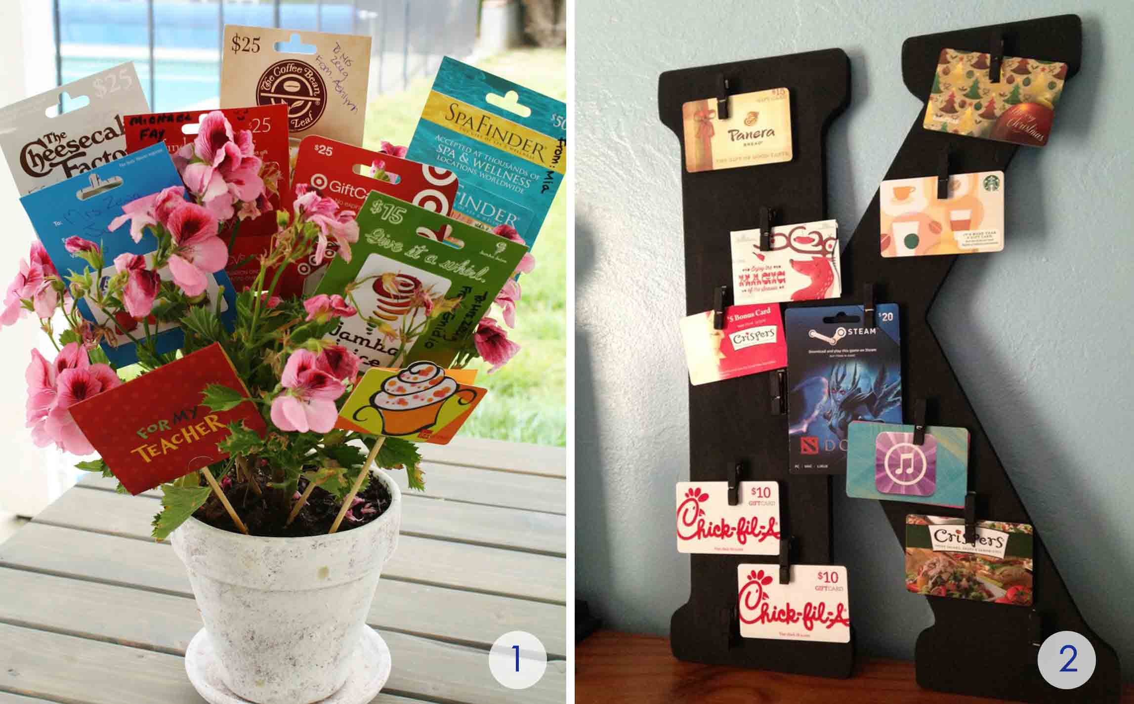 Best ideas about Gift Card Displays Ideas
. Save or Pin The Best Gift Card Tree and Gift Card Wreaths Ever Now.