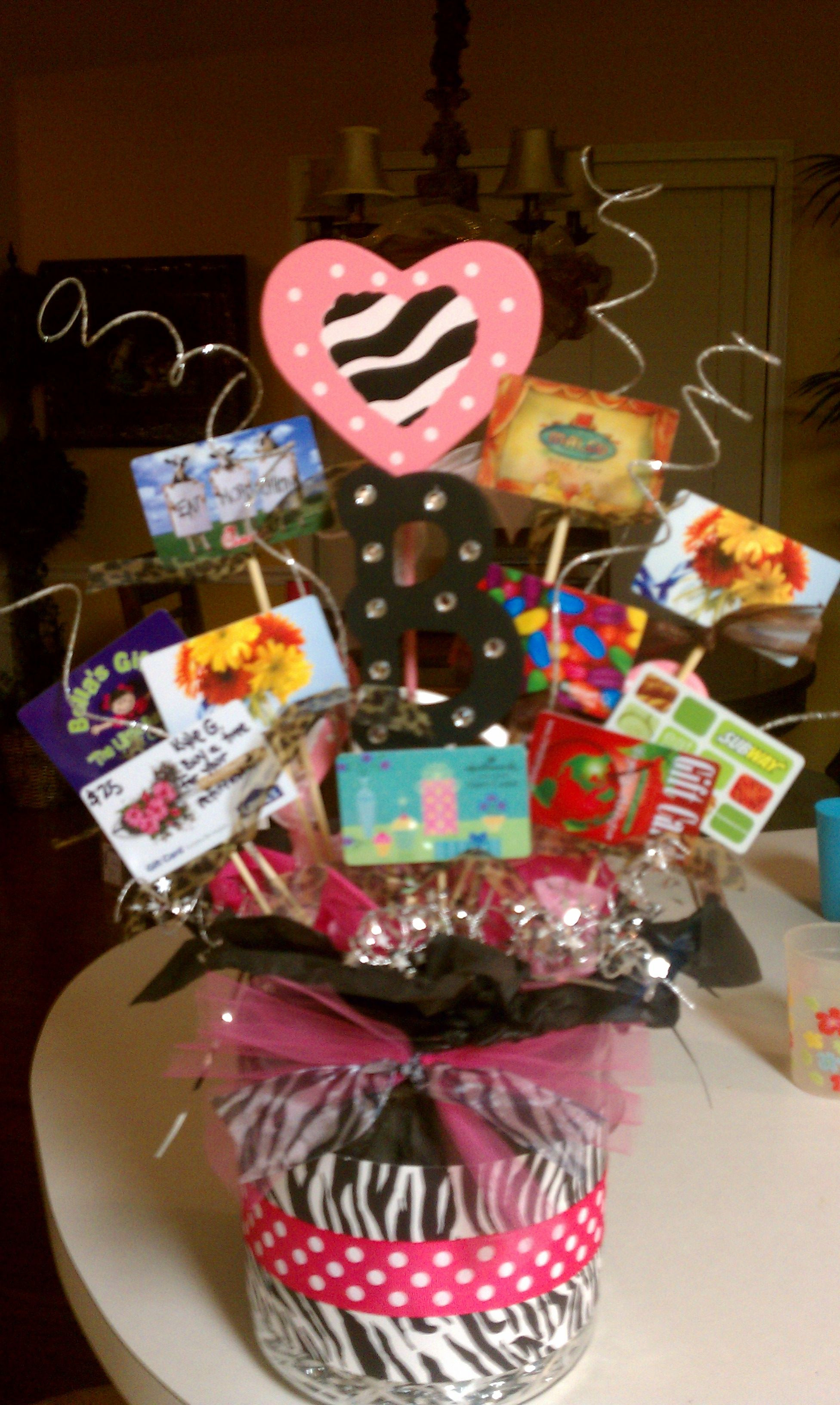 Best ideas about Gift Card Gift Ideas
. Save or Pin Gift card bouquet Marsha Penner Lael Girls Now.