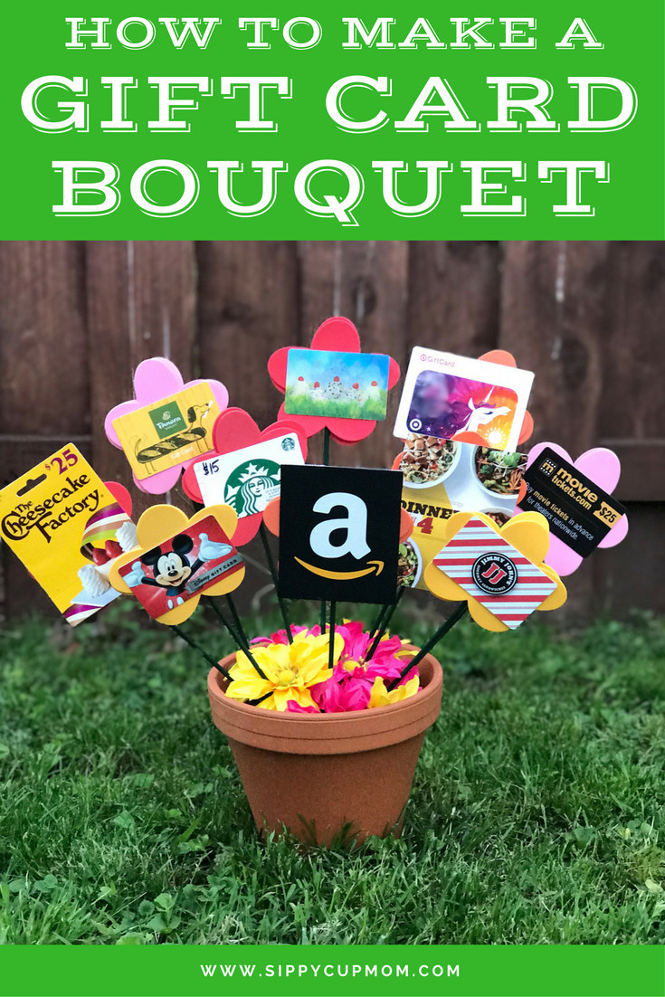 Best ideas about Gift Card Gift Ideas
. Save or Pin How To Make a Gift Card Bouquet Teacher Gifts Now.