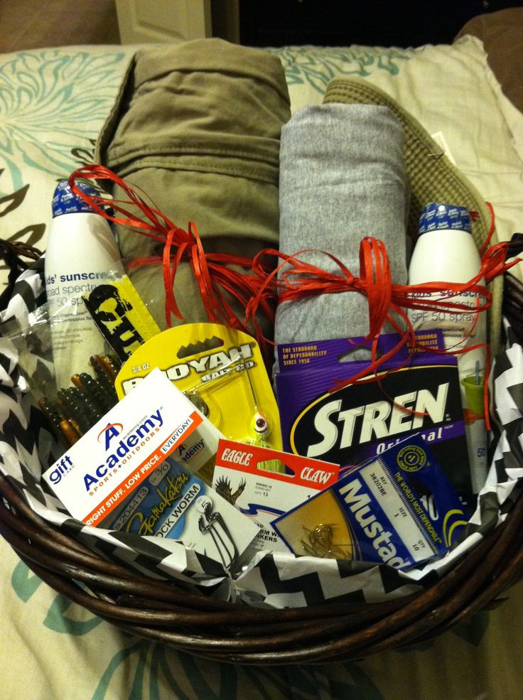 Best ideas about Gift Card Ideas For Men
. Save or Pin Gift basket for men assorted fishing hooks weights and Now.