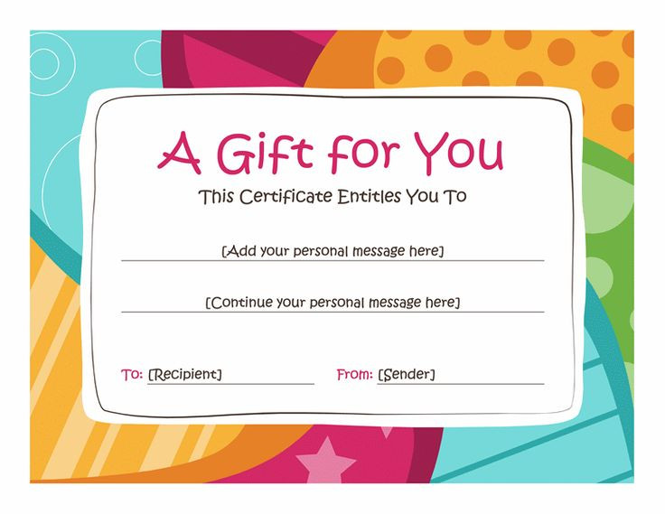 Best ideas about Gift Certificate Ideas
. Save or Pin Birthday t certificate template Now.