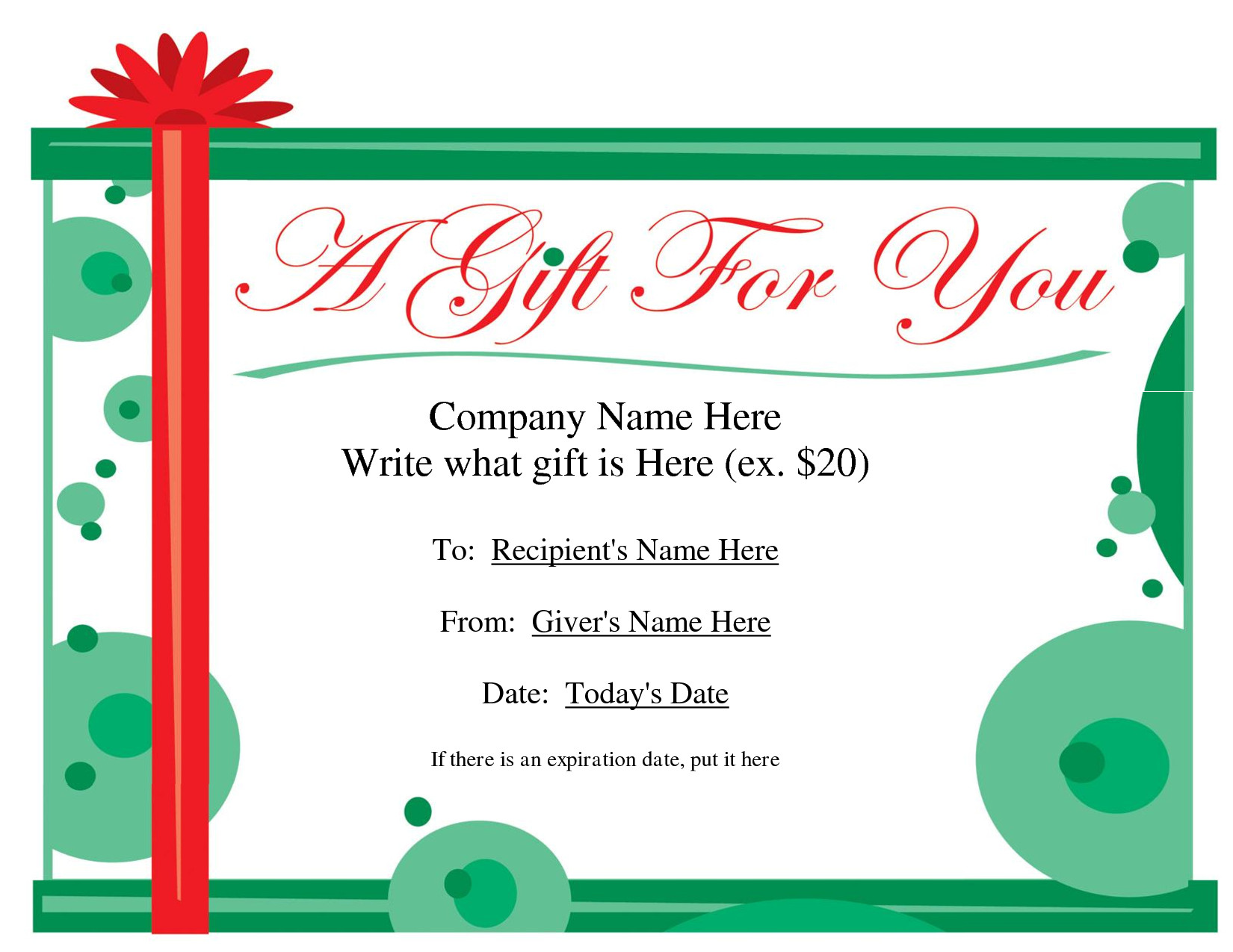 Best ideas about Gift Certificate Ideas
. Save or Pin Free Printable Gift Certificate Template Now.